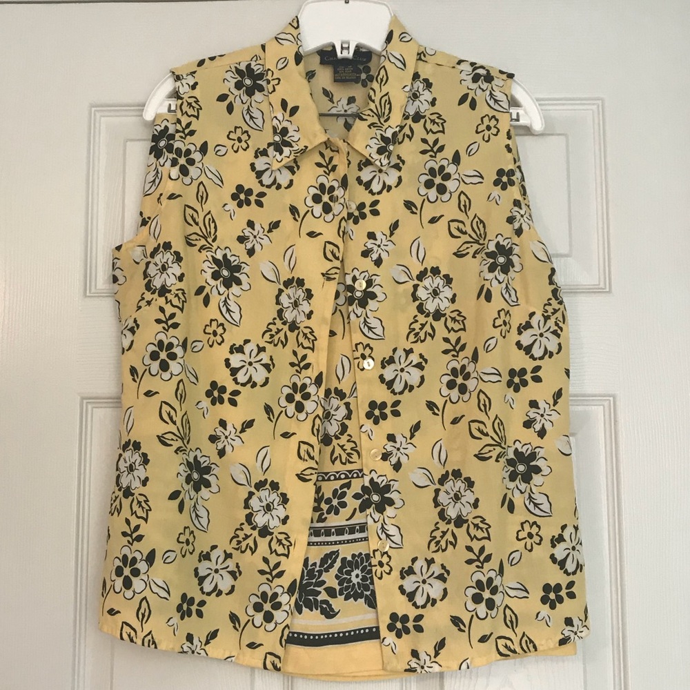 Yellow skirt and top set